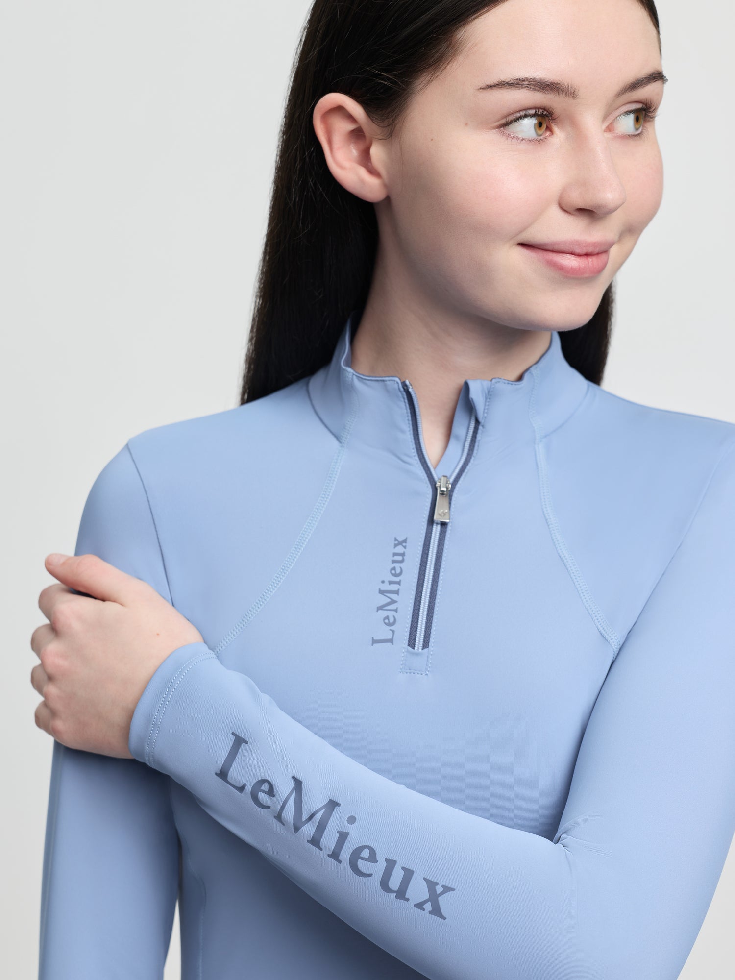 LeMieux Young Rider Classique Base Layer Powder Blue