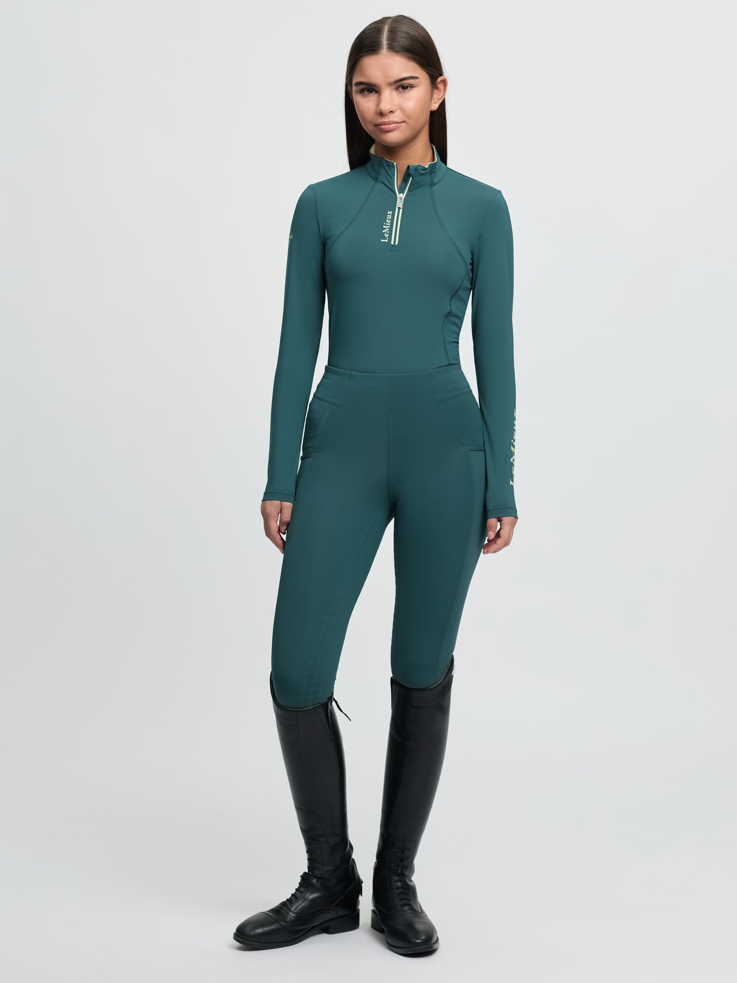 LeMieux Young Rider Classique Base Layer Jungle