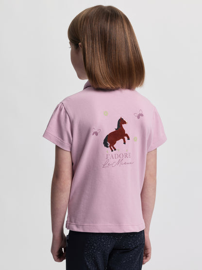 LeMieux Mini Polo Shirt Fondant