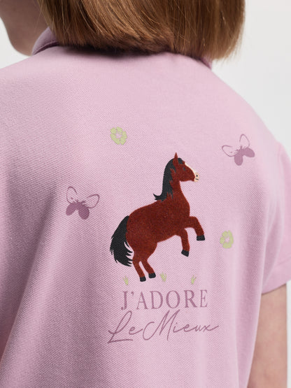 LeMieux Mini Polo Shirt Fondant