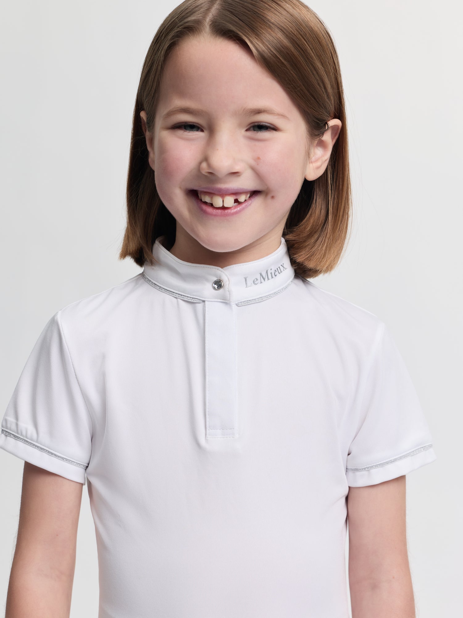 LeMieux Mini Bella Show Shirt White | Equiflair