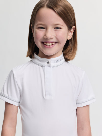 LeMieux Mini Bella Show Shirt White | Equiflair