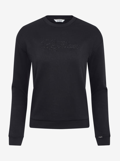 LeMieux Christina Crew Sweat Black | Equiflair
