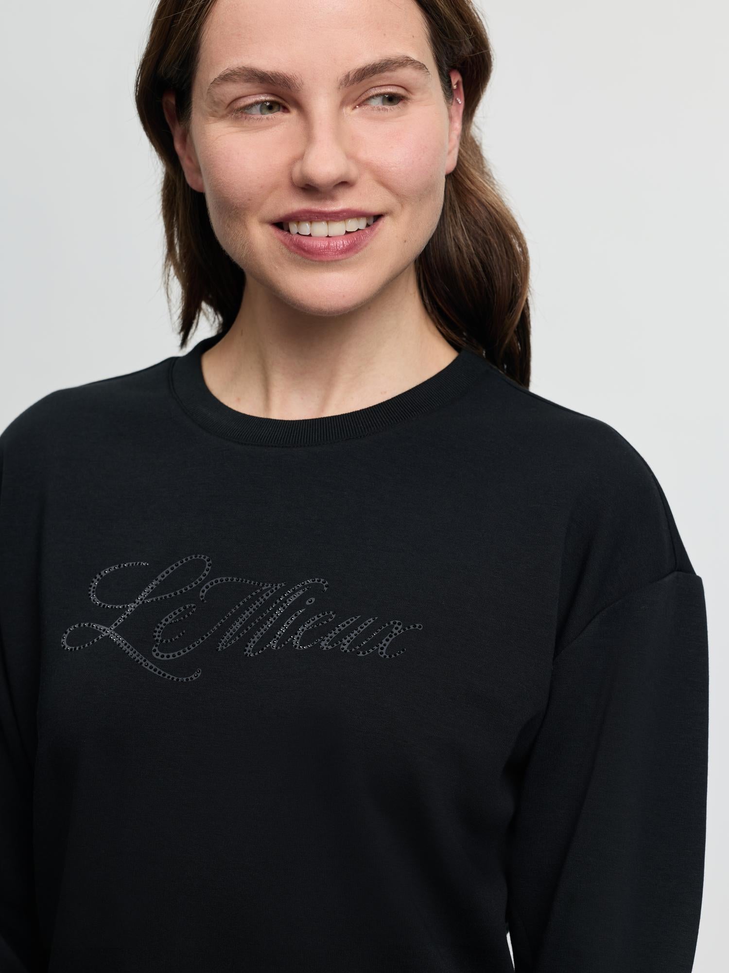 LeMieux Christina Crew Sweat Black | Equiflair