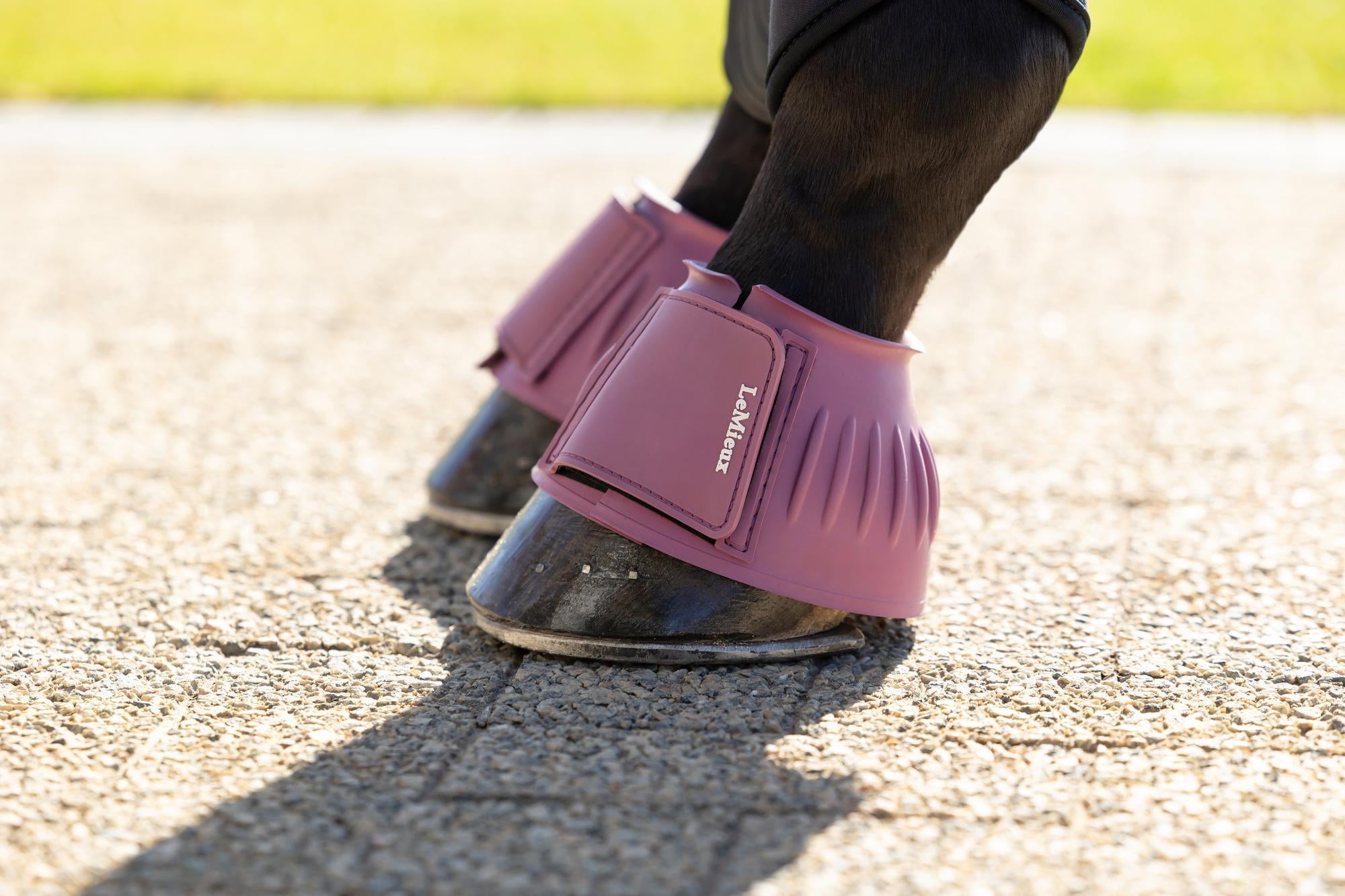 LeMieux Rubber Bell Boots Mallow