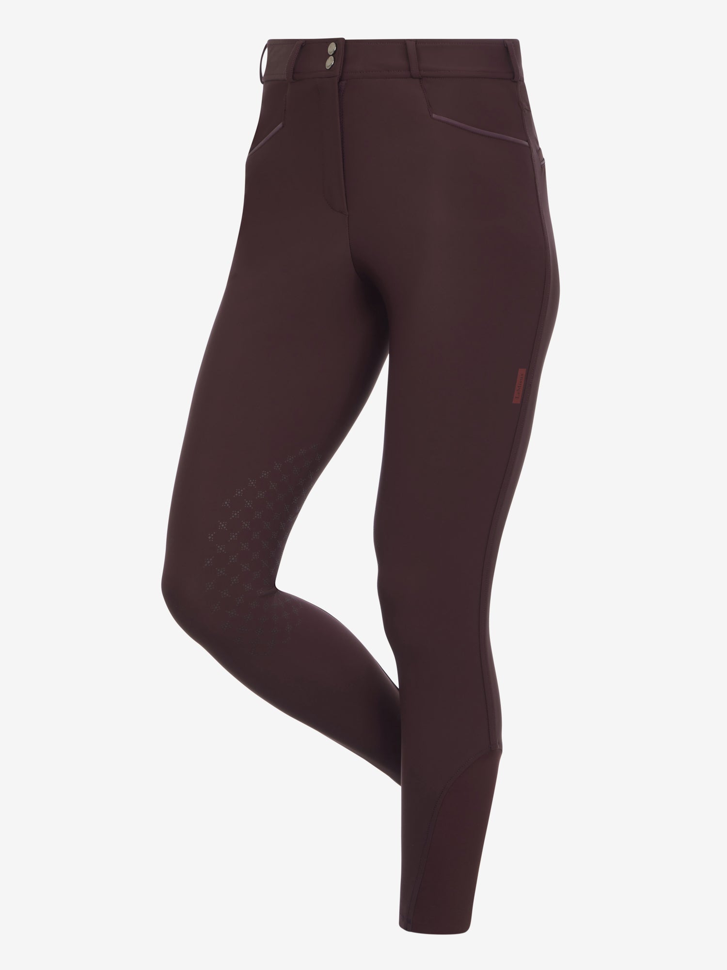 LeMieux Isabelle Knee Grip Breeches Damson