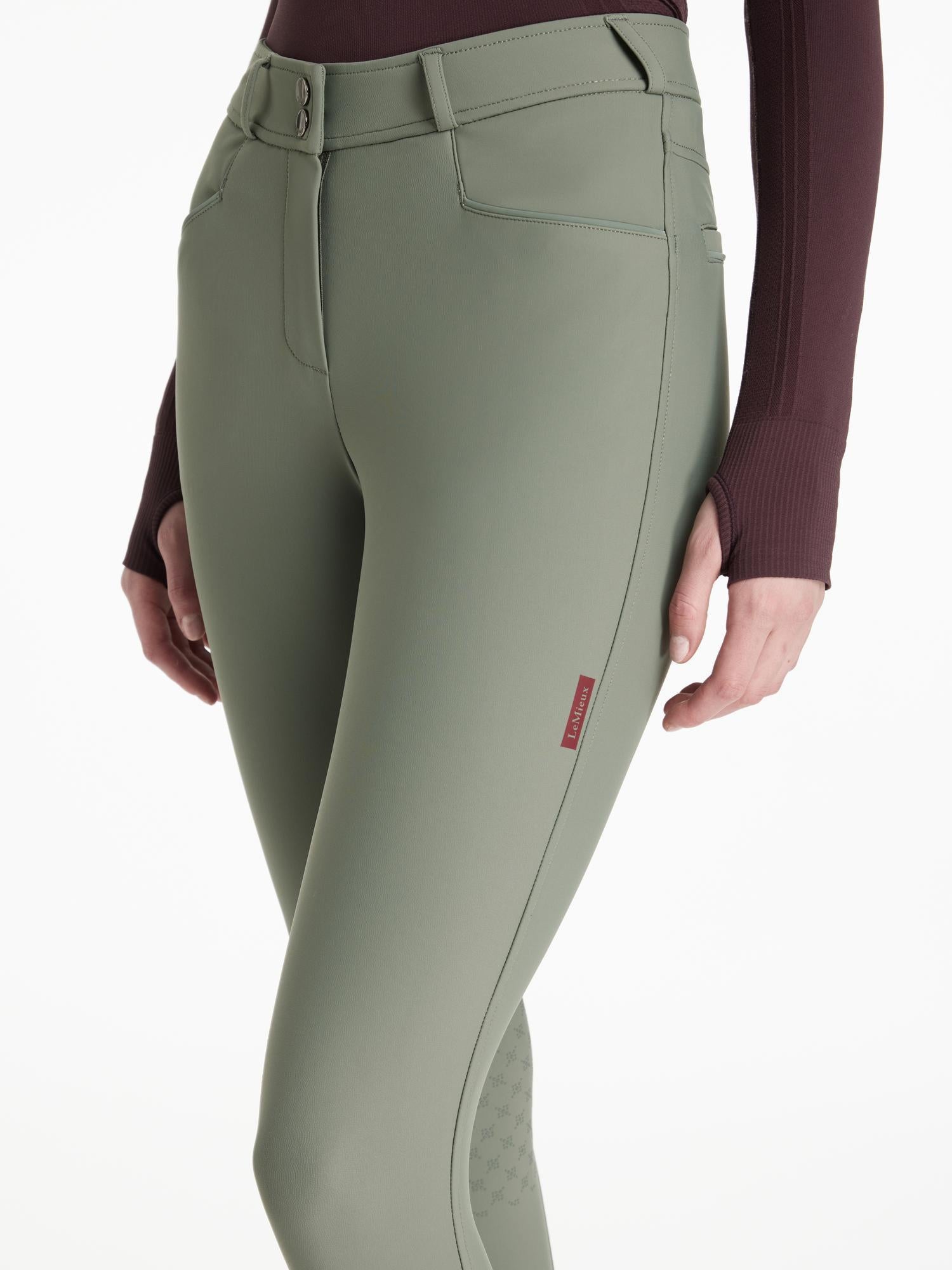LeMieux Isabelle Knee Grip Breeches Rosemary