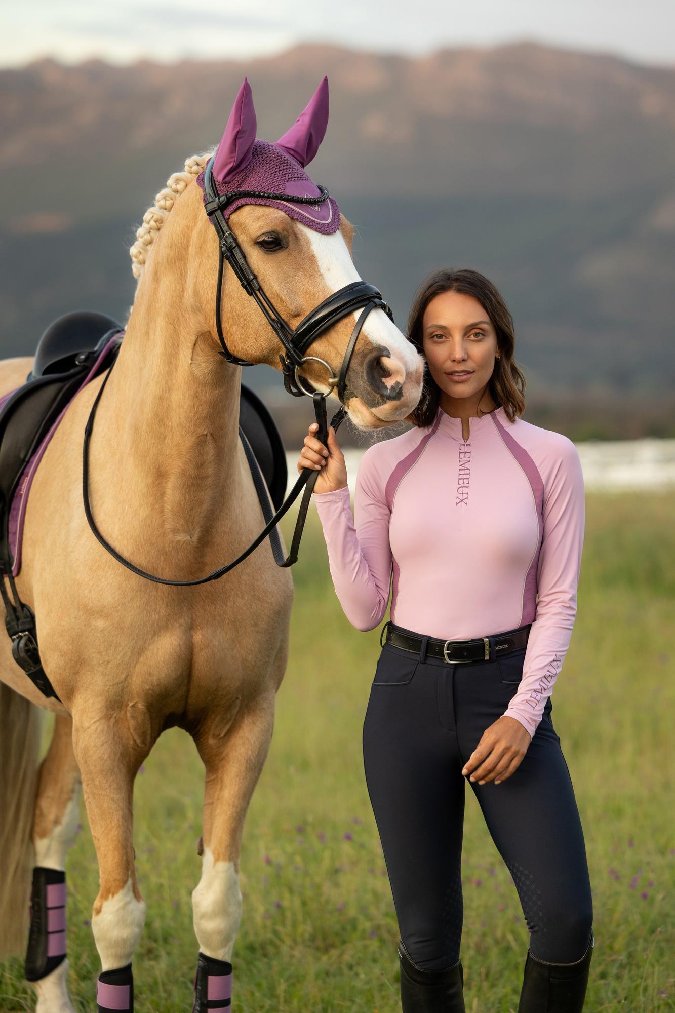 LeMieux Philippa Mesh Base Layer Fondant