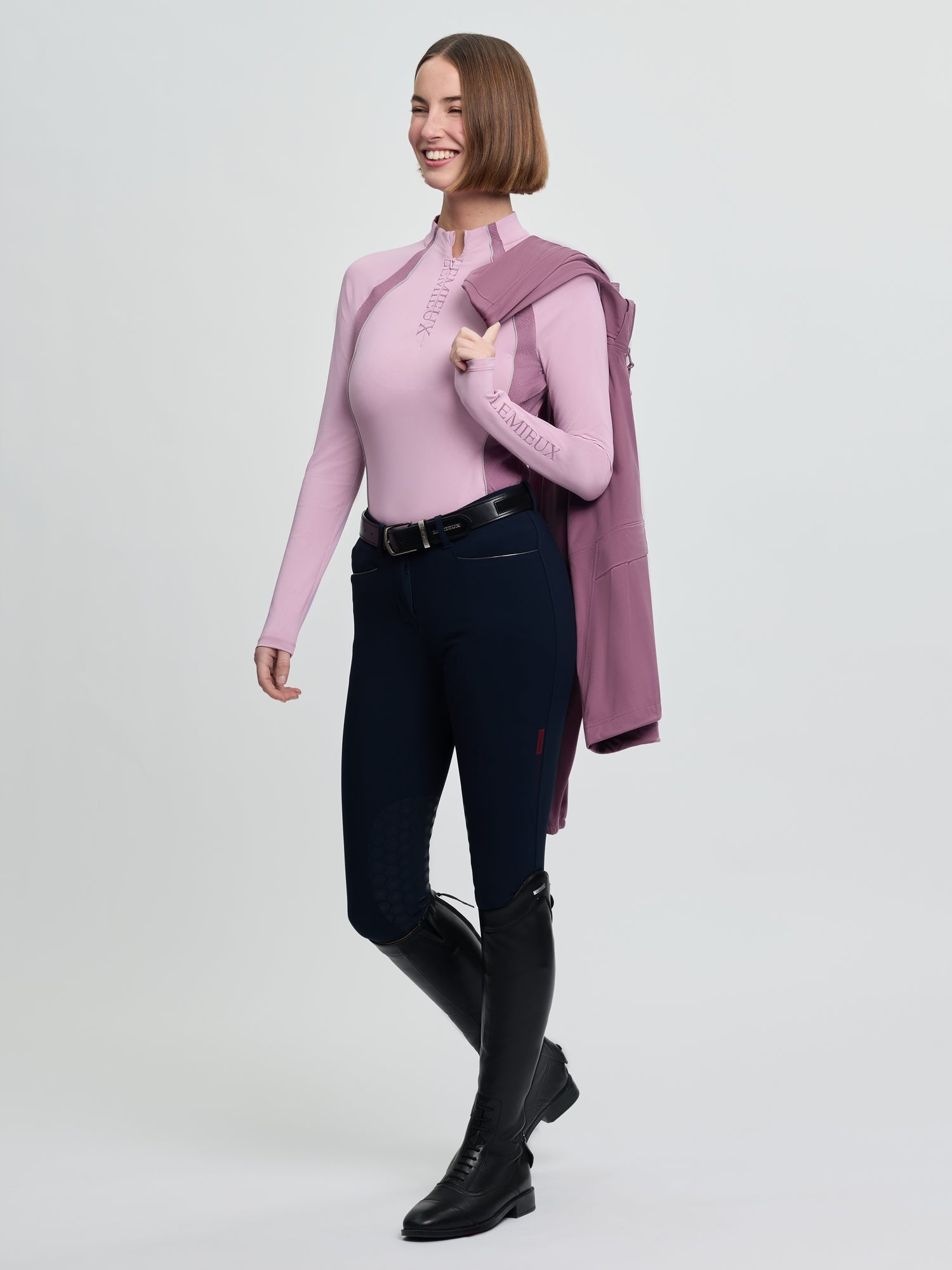 LeMieux Philippa Mesh Base Layer Fondant