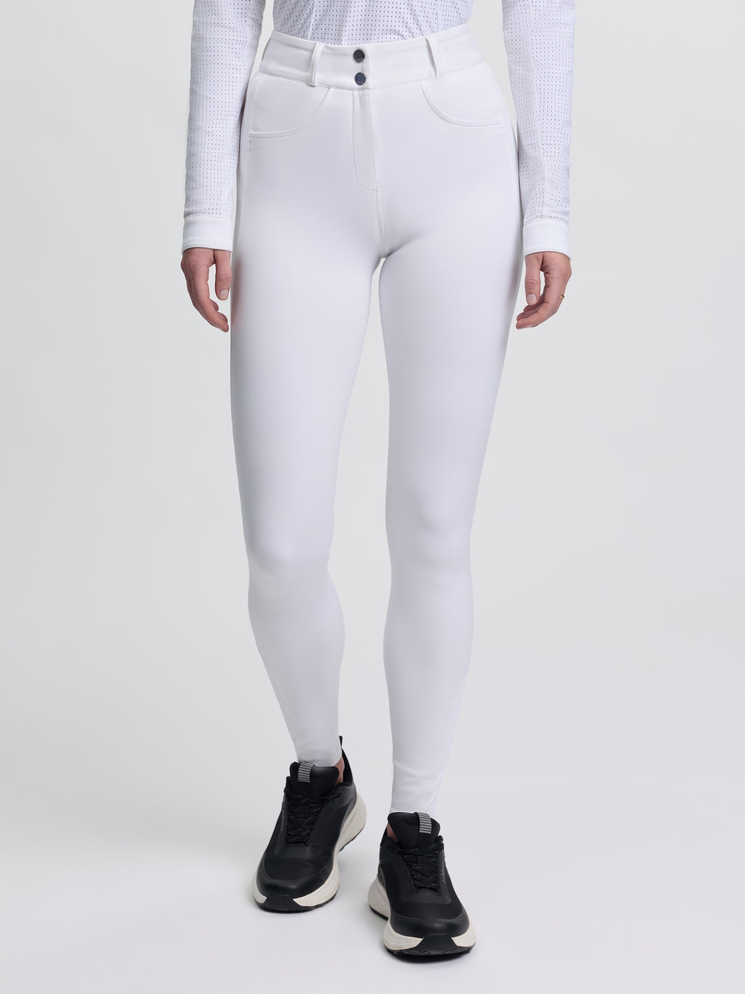 LeMieux Cami Sculpt Full Seat Ladies Breech White | Equiflair