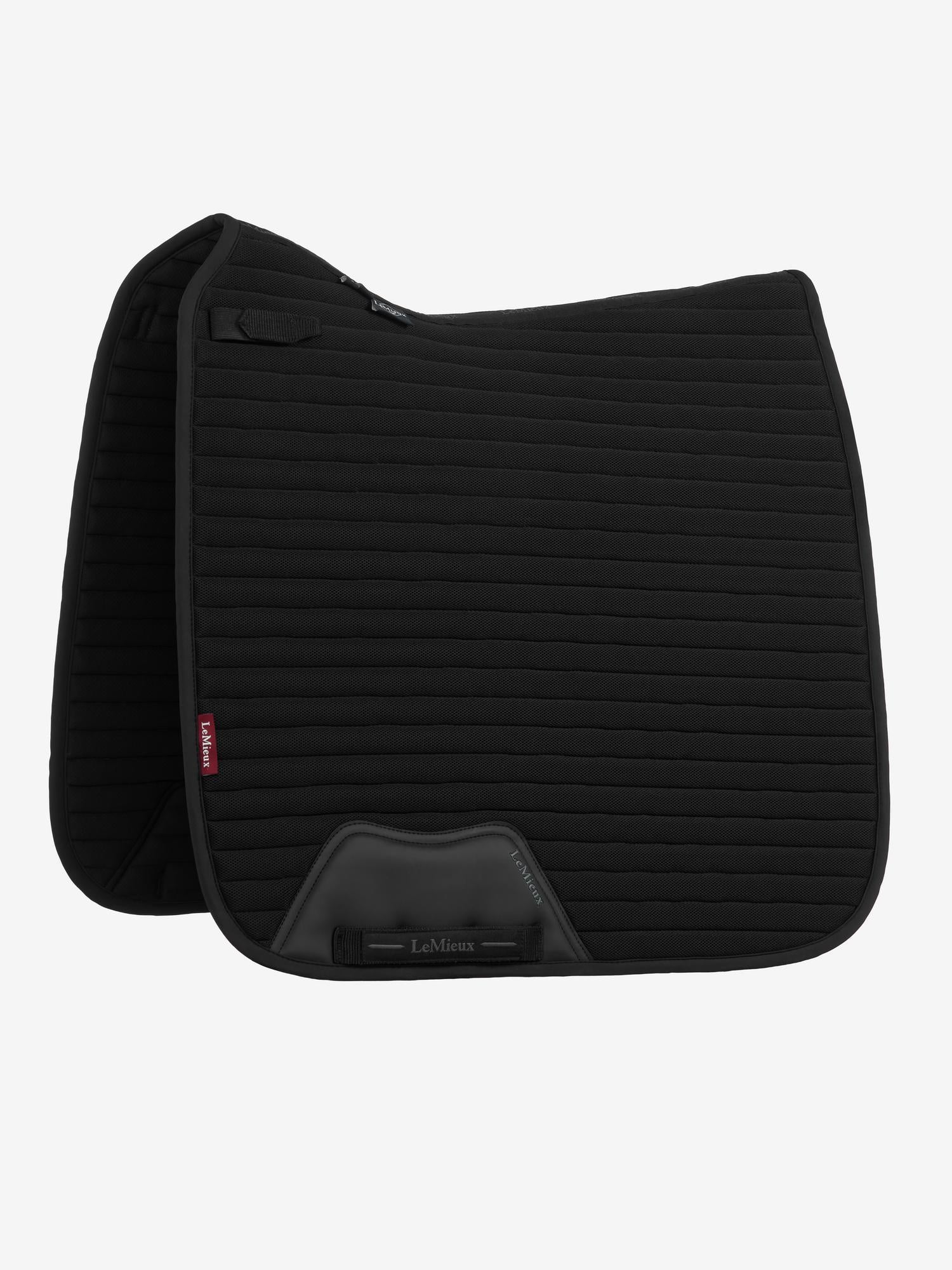LeMieux Air-Tek Mesh Dressage Square Black breathable saddle pad