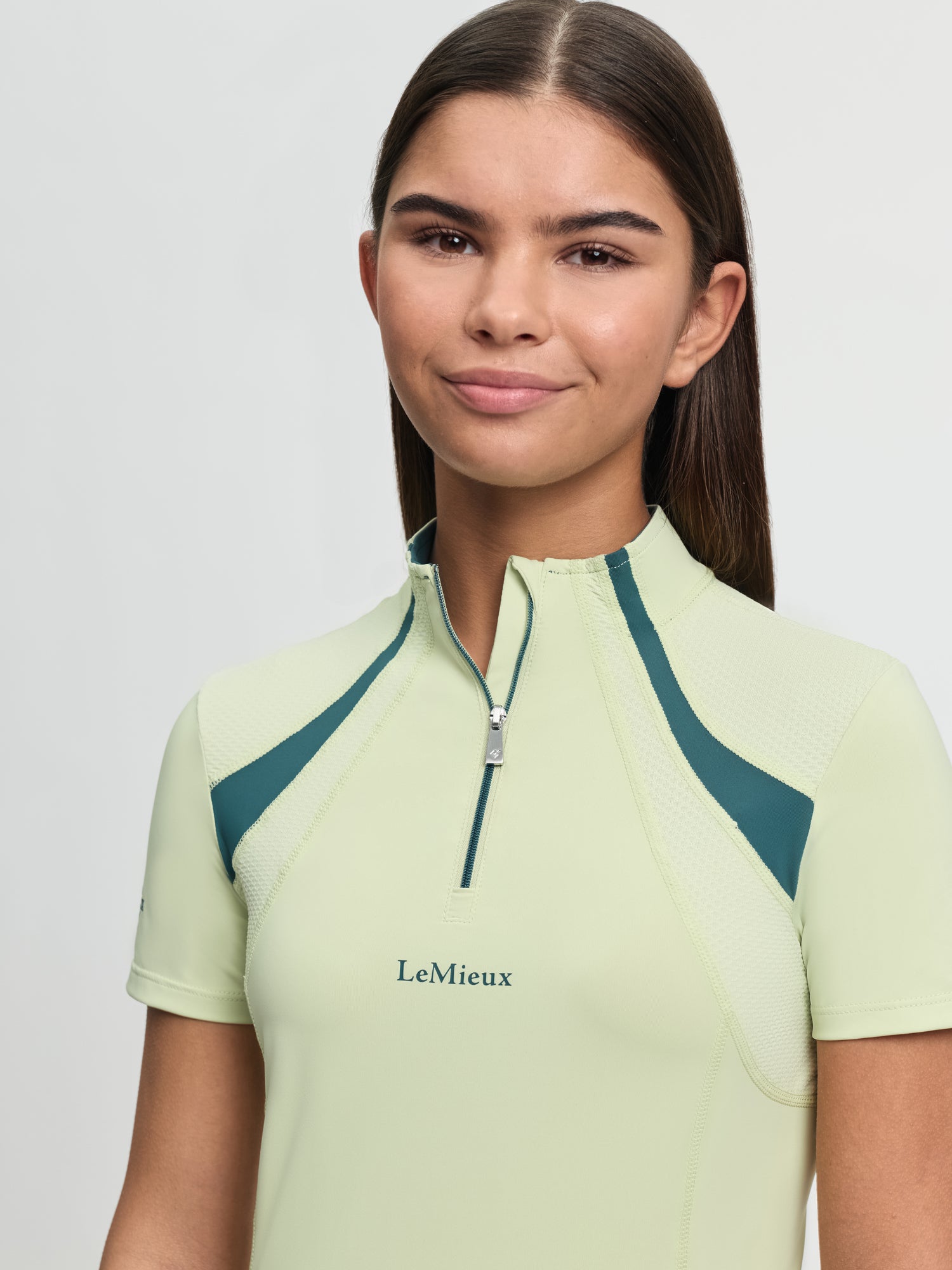 LeMieux Young Rider Mia Mesh Base Layer Macaron