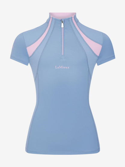 LeMieux Young Rider Mia Mesh Base Layer Powder Blue