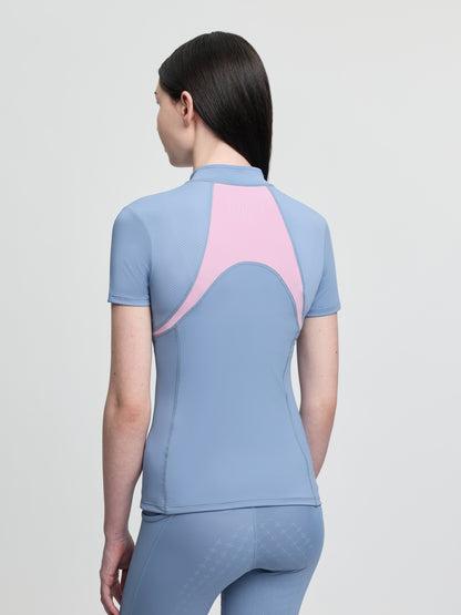 LeMieux Young Rider Mia Mesh Base Layer Powder Blue