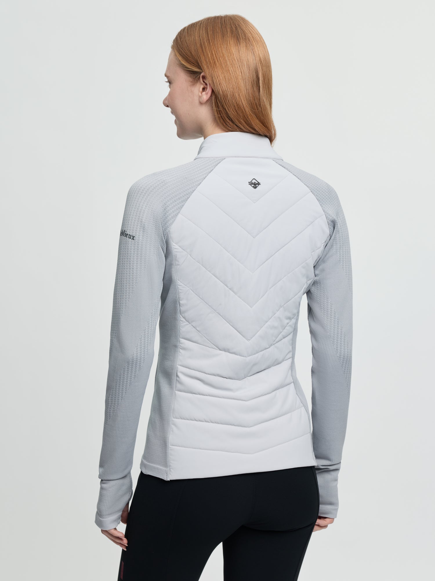 LeMieux Maddie Jacket Grey lightweight hybrid equestrian jacket
