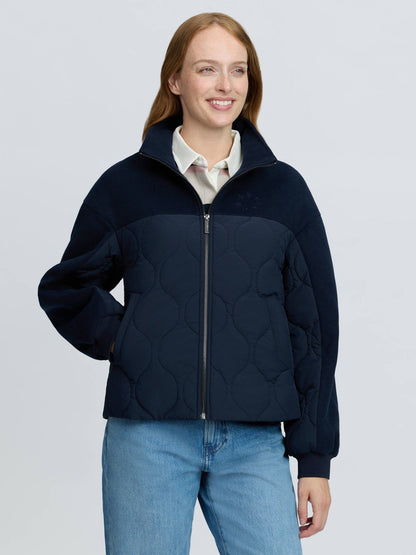 LeMieux Chloe Bomber Jacket Navy