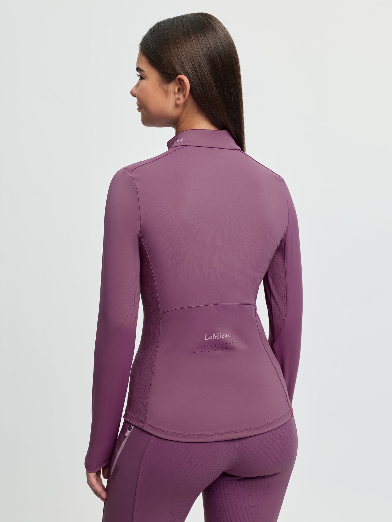 LeMieux Young Rider Airflow Base Layer Mallow