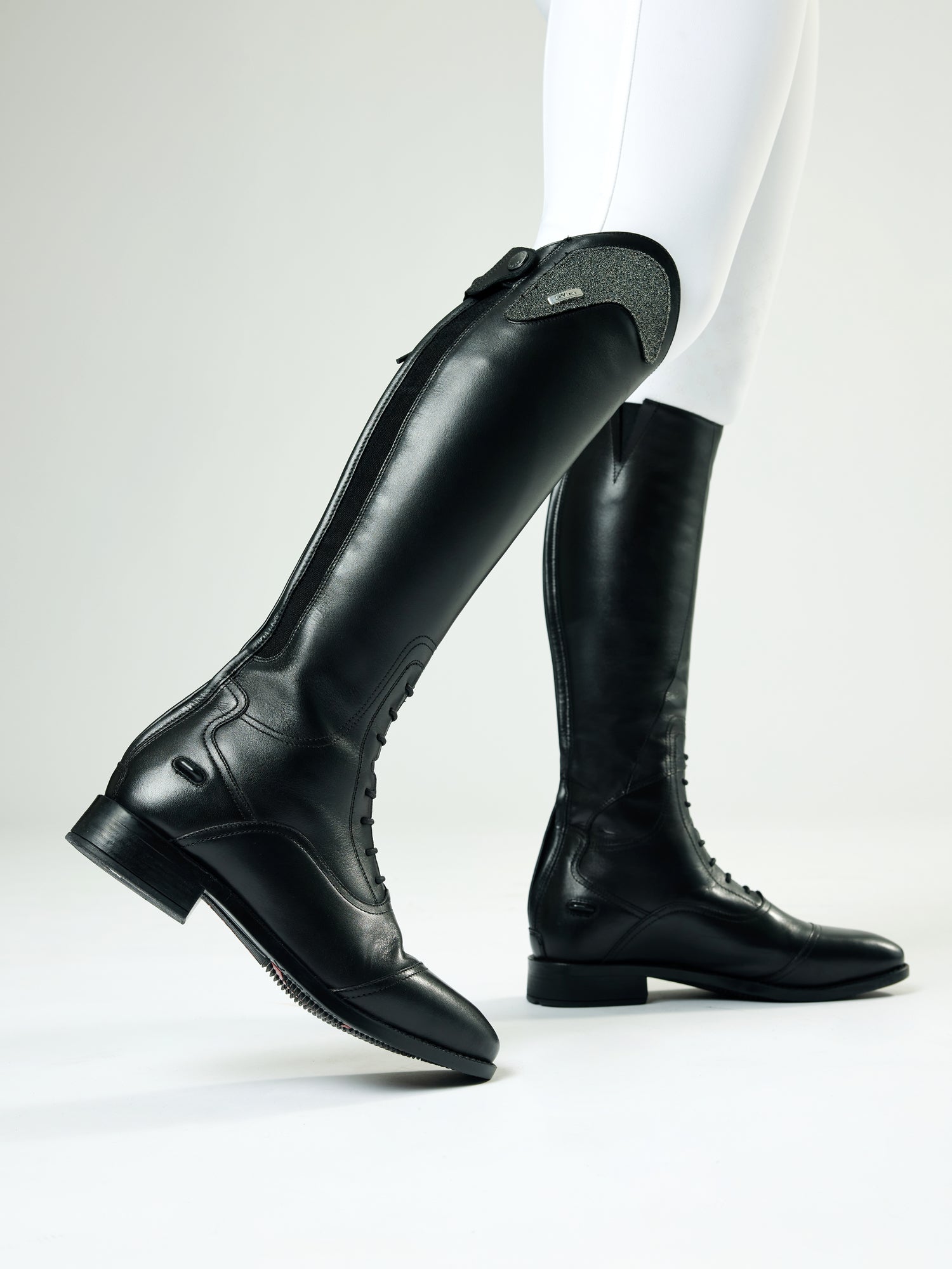 LeMieux Junior Interchangeable Riding Boot Tall Black