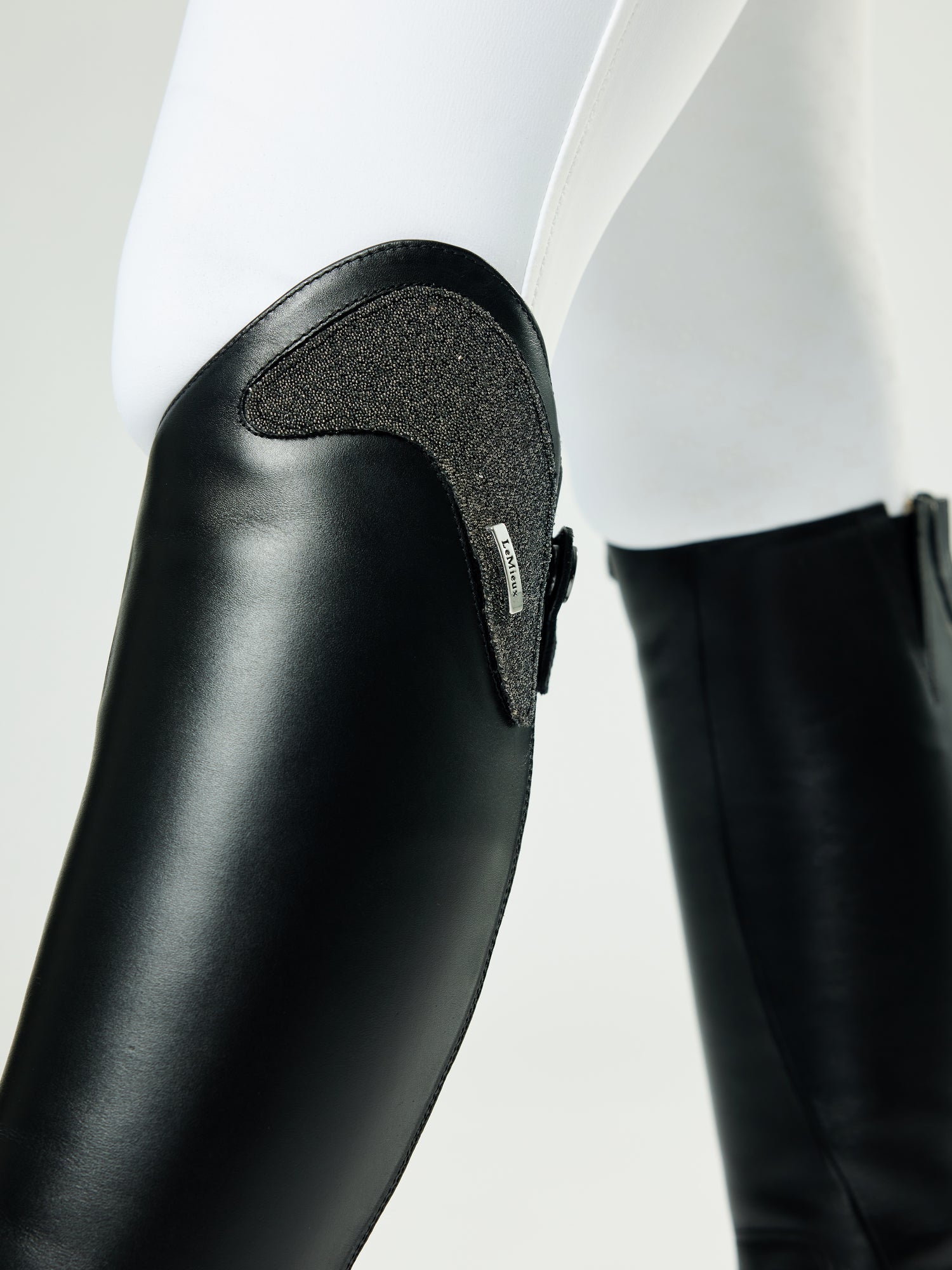 LeMieux Junior Interchangeable Riding Boot Tall Black