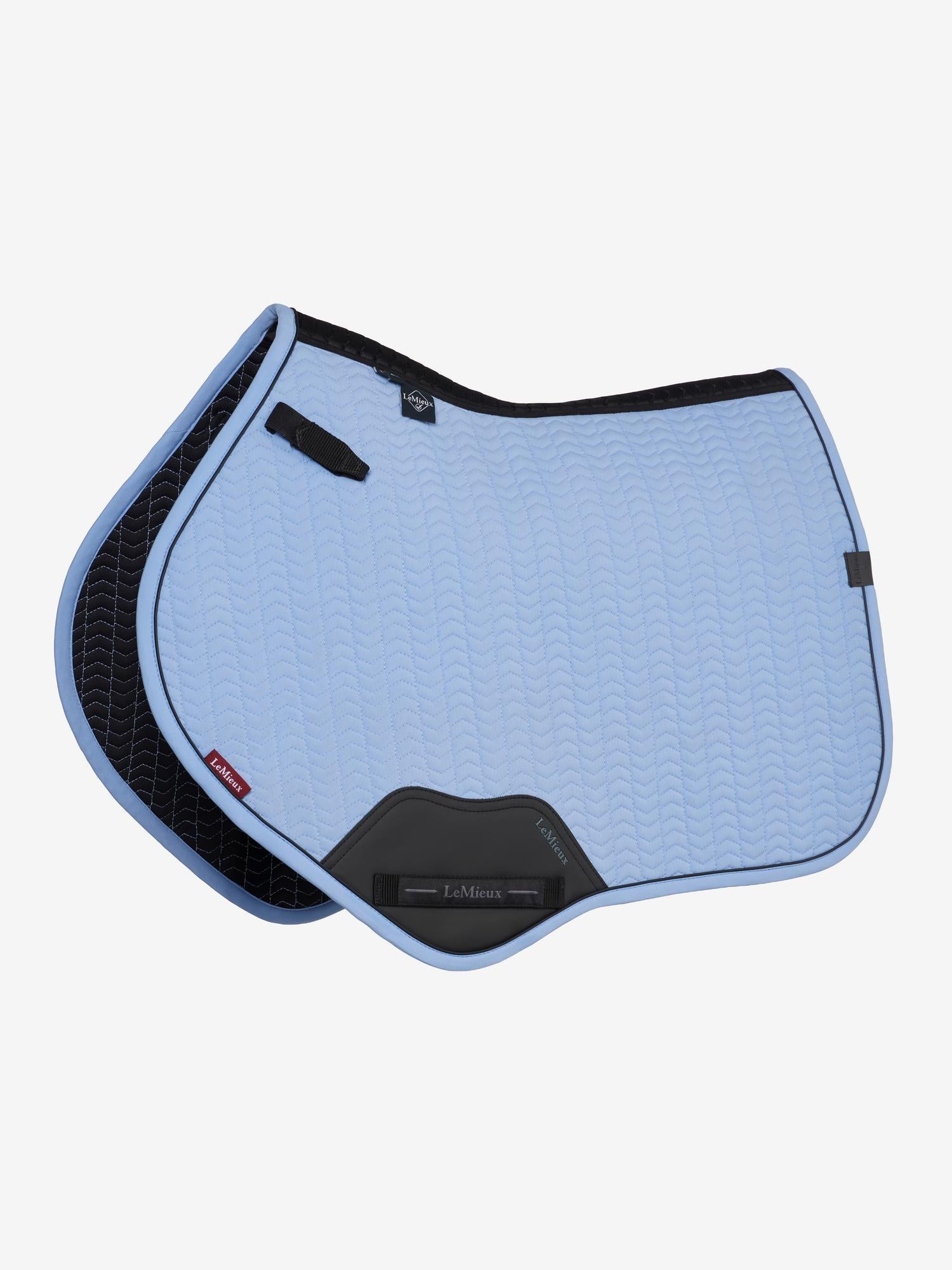 LeMieux Essence Close Contact Square Saddle Pad Powder Blue