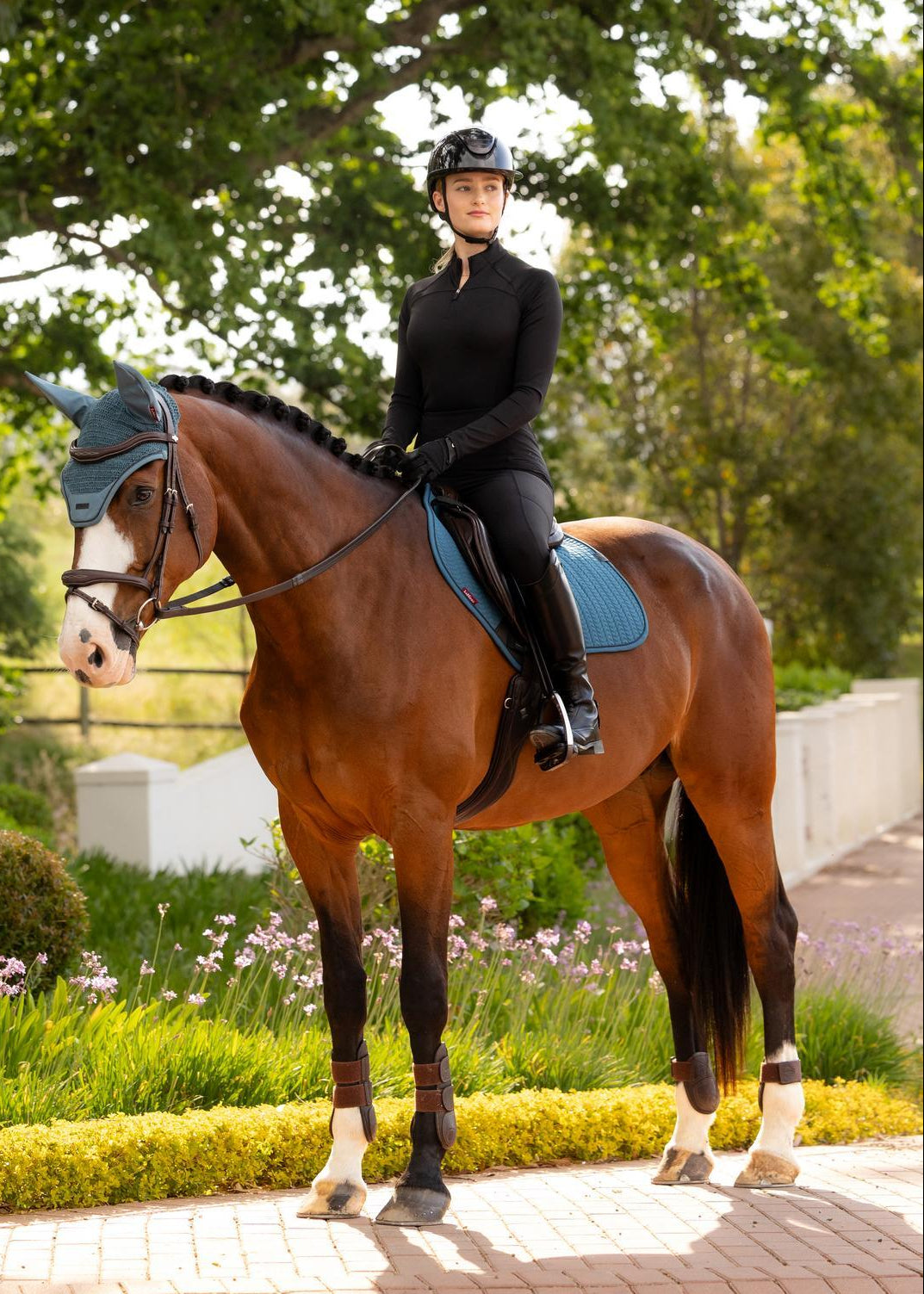 LeMieux Essence Close Contact Square Saddle Pad Jungle