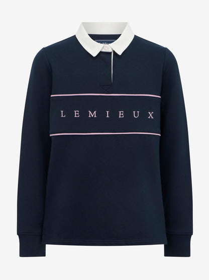 LeMieux Young Rider Riley Rugby Shirt Navy