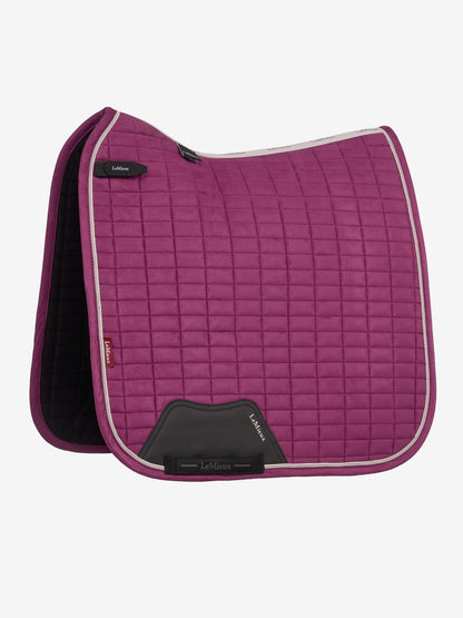 LeMieux Suede Dressage Square Blackberry