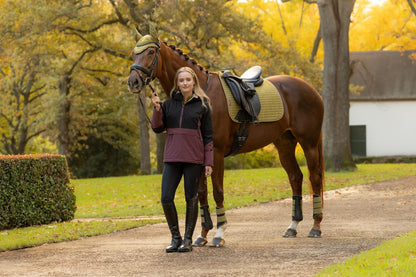 LeMieux Suede Dressage Square Gooseberry