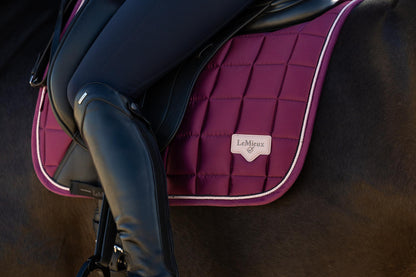 LeMieux Loire Classic Dressage Square Blackberry