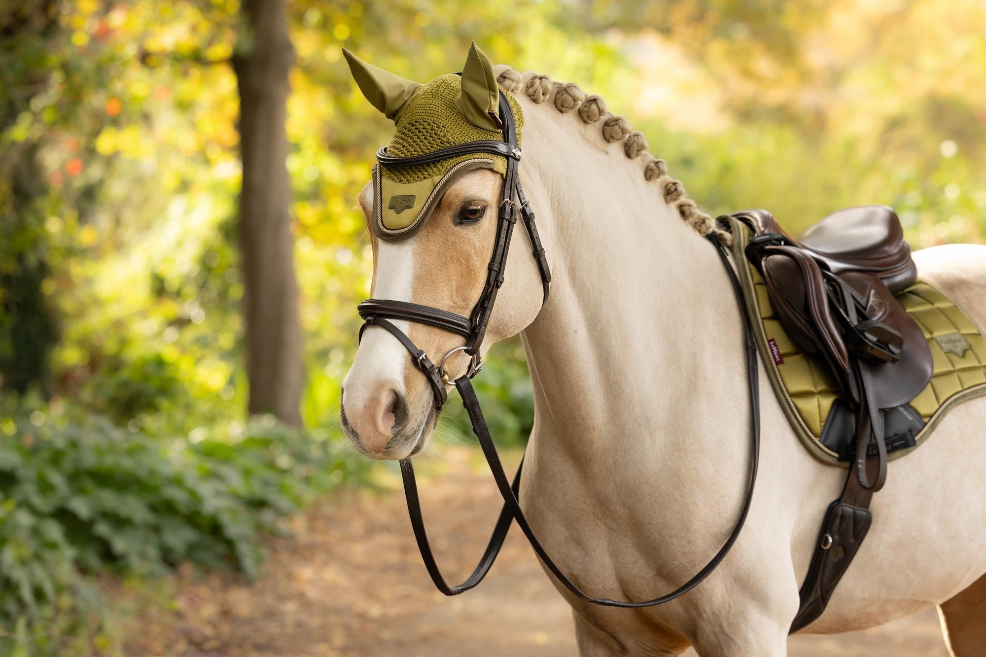 LeMieux Loire Fly Hood Gooseberry