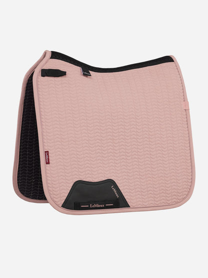 LeMieux Wild Rose Pink Quilted Dressage Saddle Pad for Horses