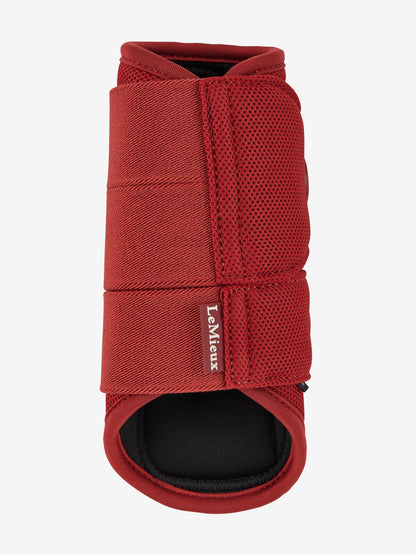 LeMieux Arika Mesh Brushing Boots Russet