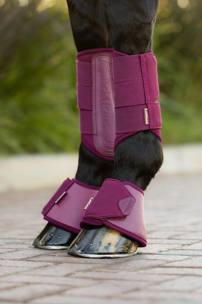 LeMieux Arika Over Reach Boots Blackberry