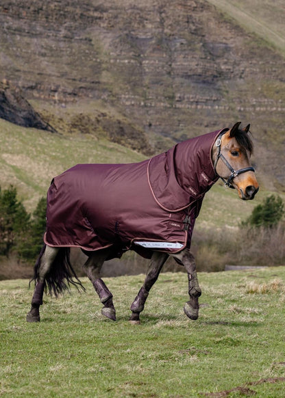 LeMieux Arika Ripstop 0g Turnout Rug Bramble