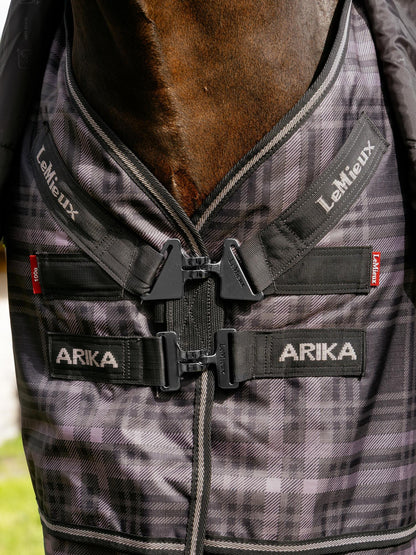LeMieux Arika Heritage Check Turnout Rug - Waterproof & Breathable Horse Rug with Check Pattern