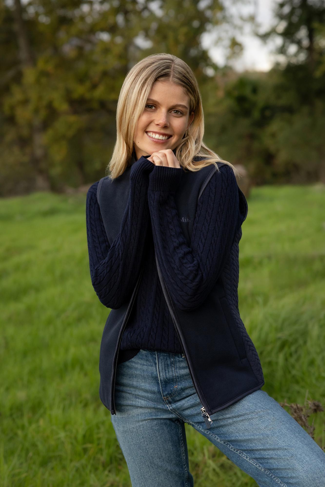LeMieux Frankie Fleece Gilet Navy