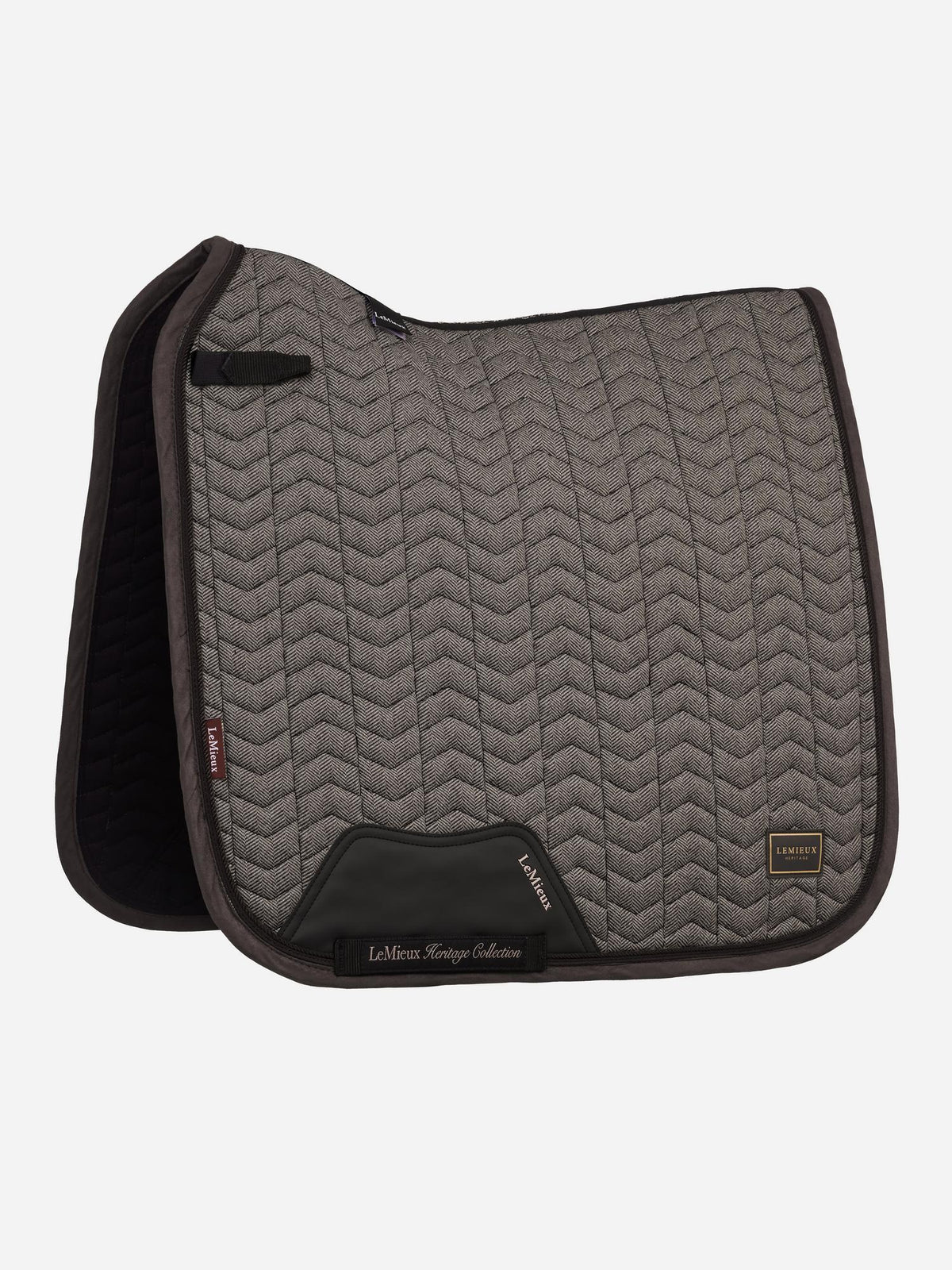 LeMieux Heritage Herringbone Dressage Square Cocoa