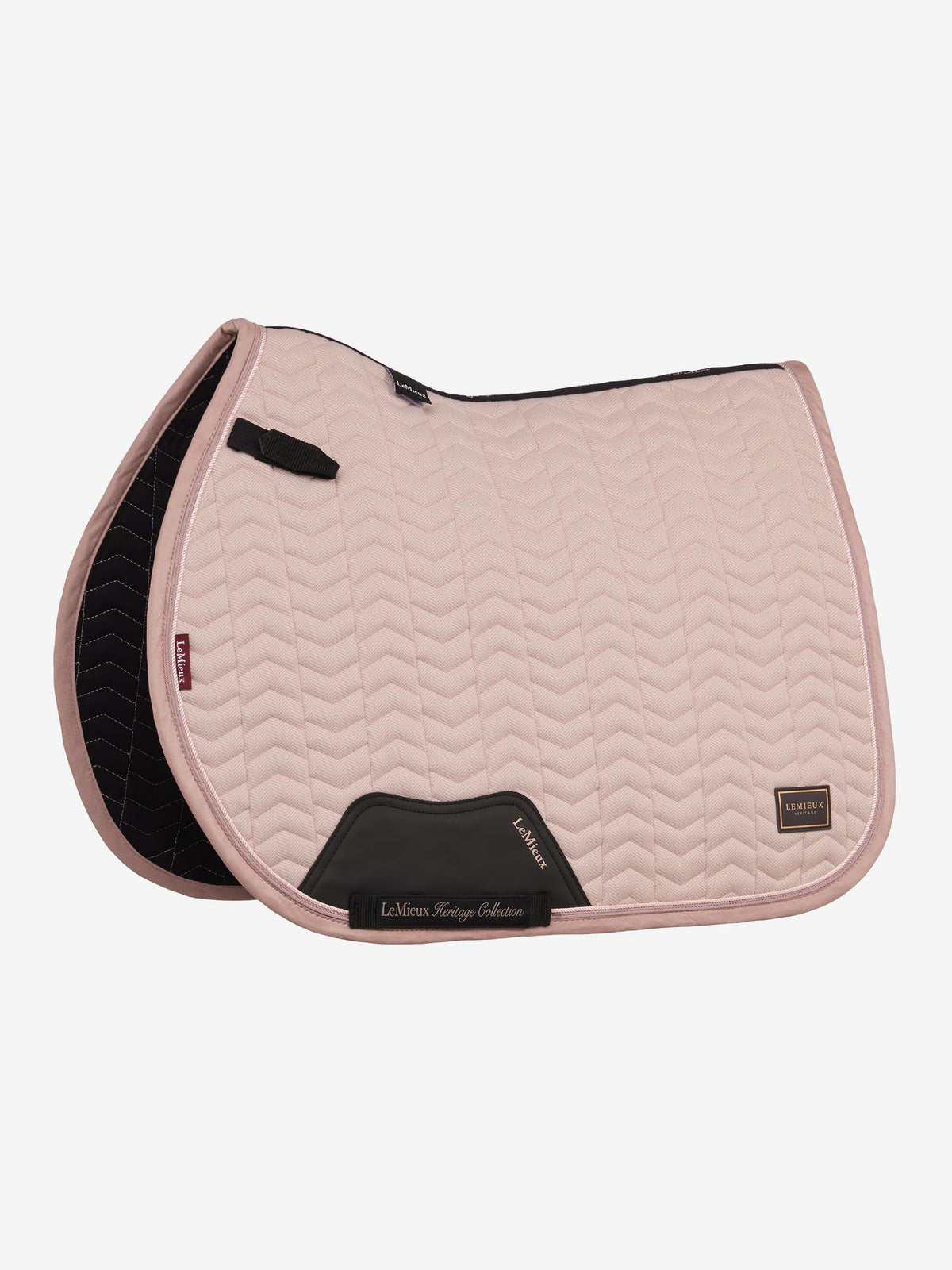 LeMieux Wild Rose Heritage Herringbone Jump Square Saddle Pad