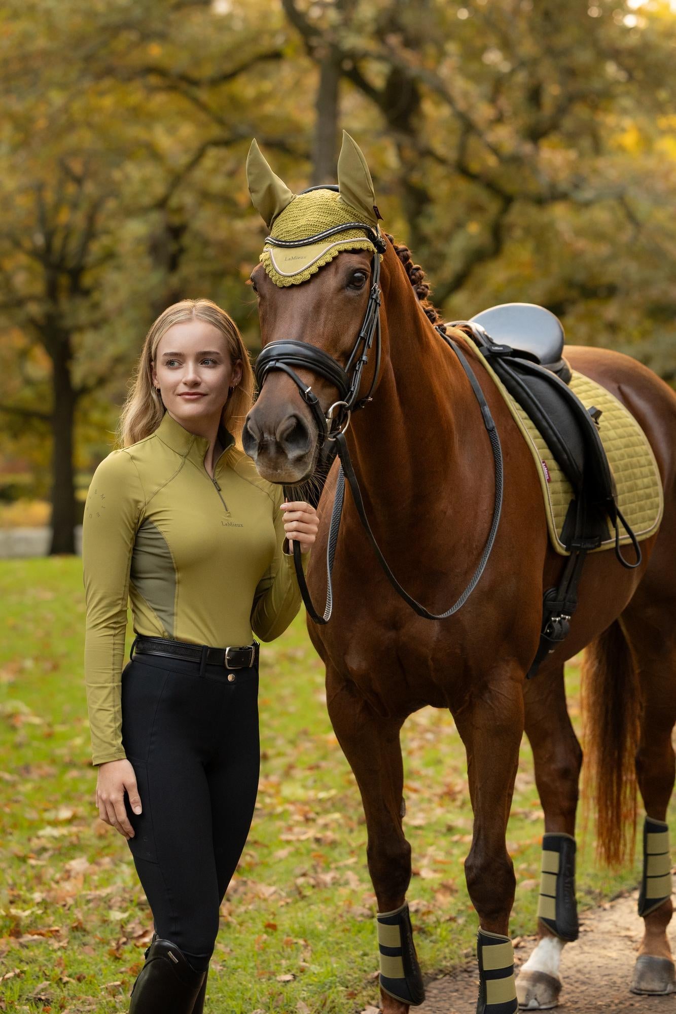 LeMieux Classique Base Layer Gooseberry