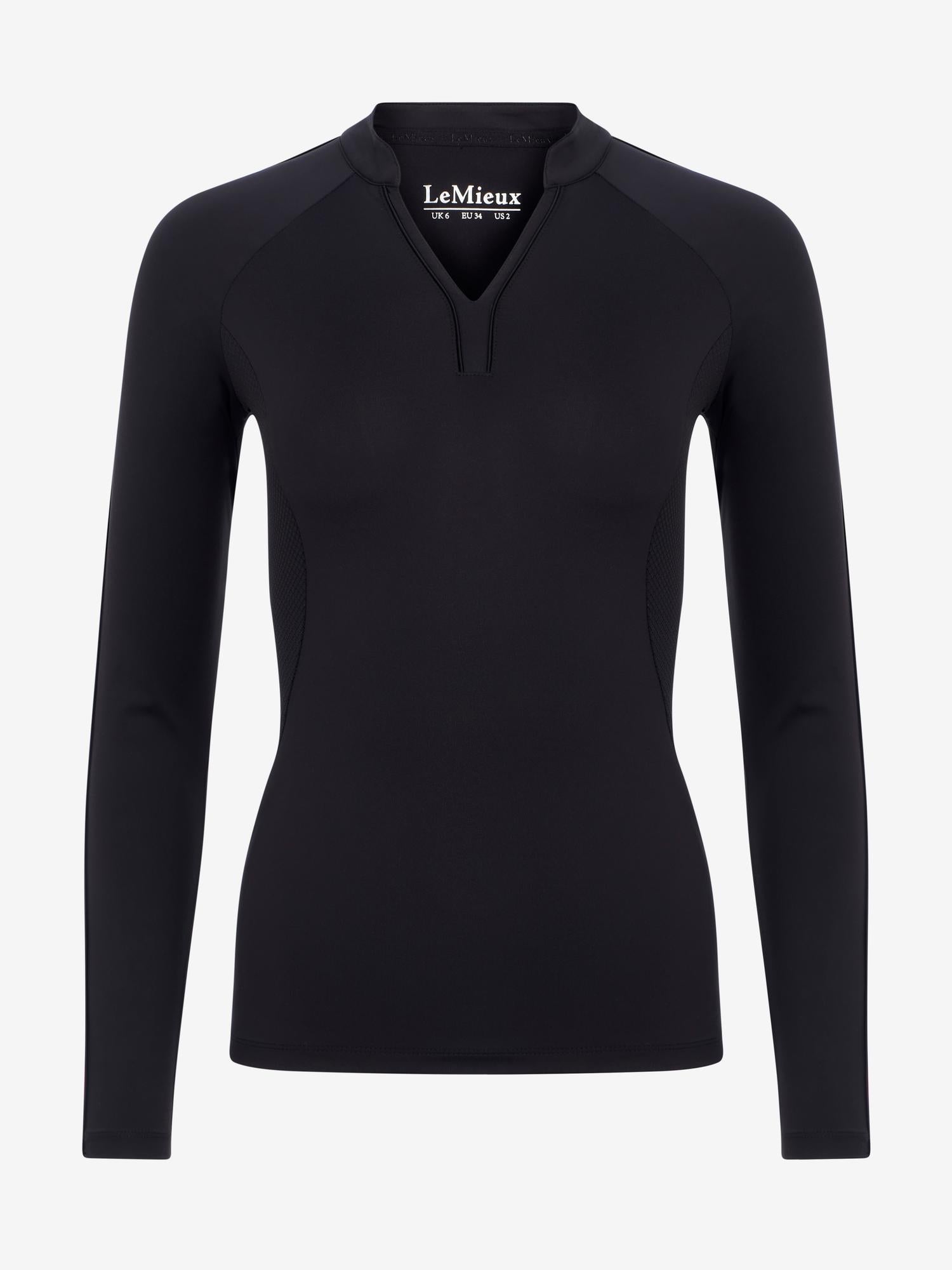 LeMieux Lisa Long Sleeve Base Layer Black