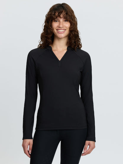 LeMieux Lisa Long Sleeve Base Layer Black