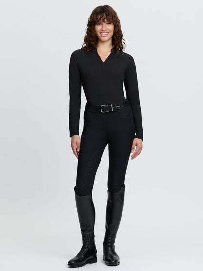 LeMieux Lisa Long Sleeve Base Layer Black