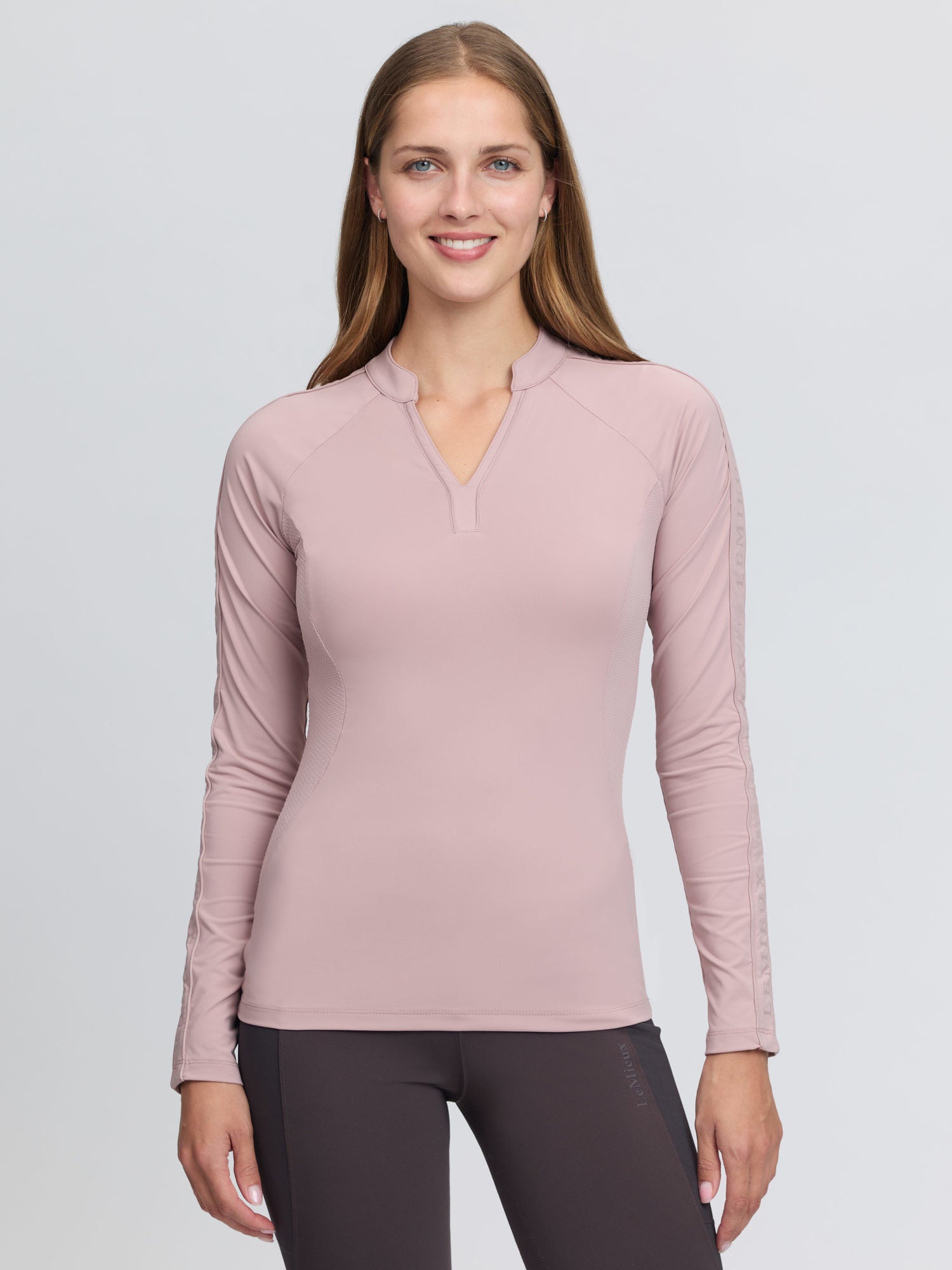 LeMieux Lisa Long Sleeve Base Layer Wild Rose