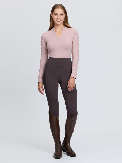 LeMieux Lisa Long Sleeve Base Layer Wild Rose