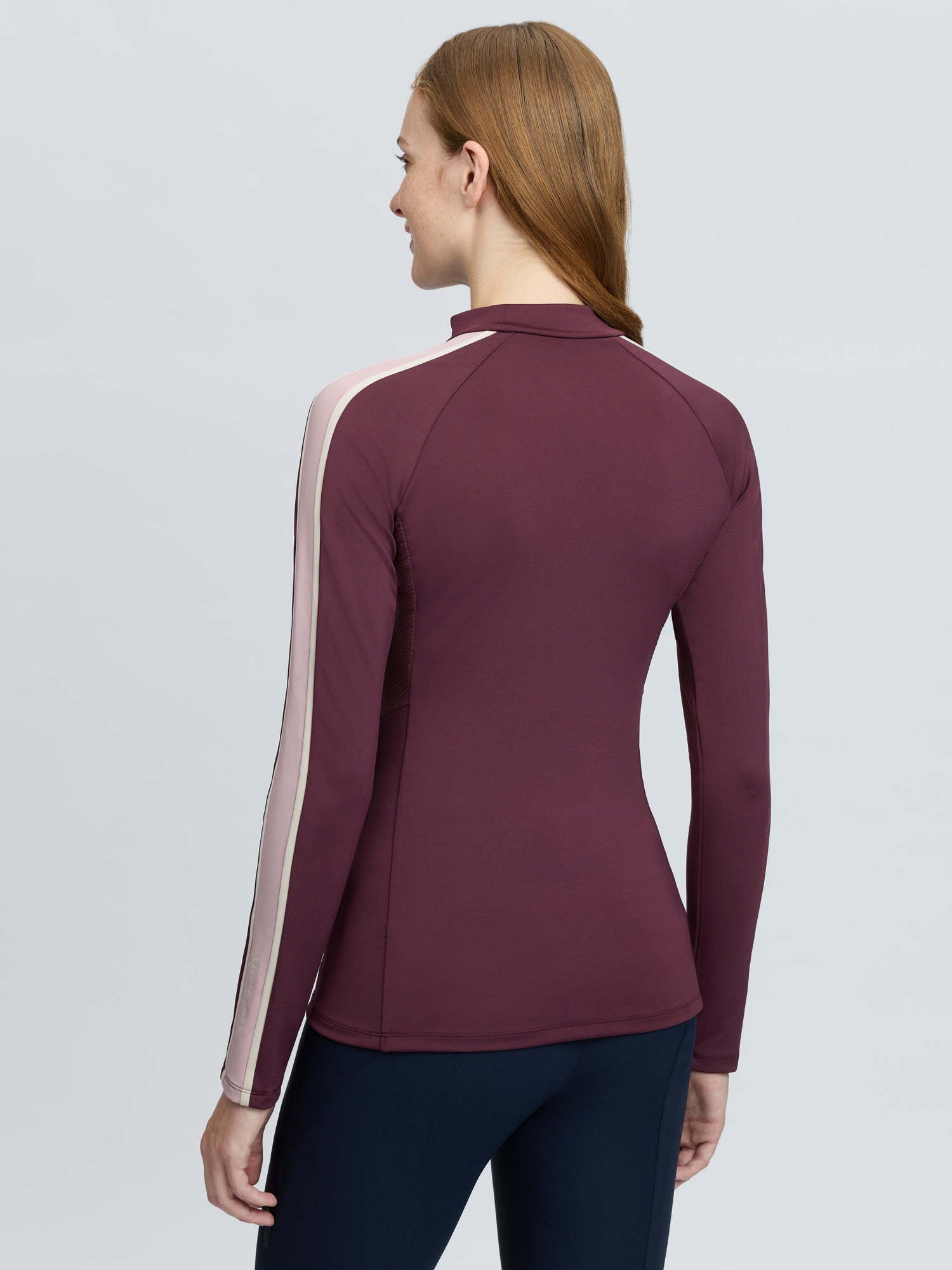 LeMieux Talia High Neck Base Layer Bramble
