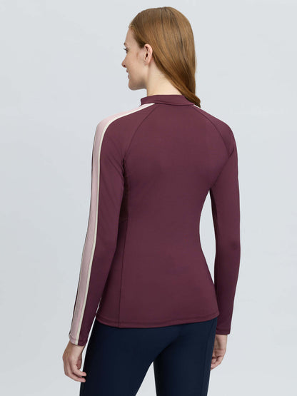 LeMieux Talia High Neck Base Layer Bramble