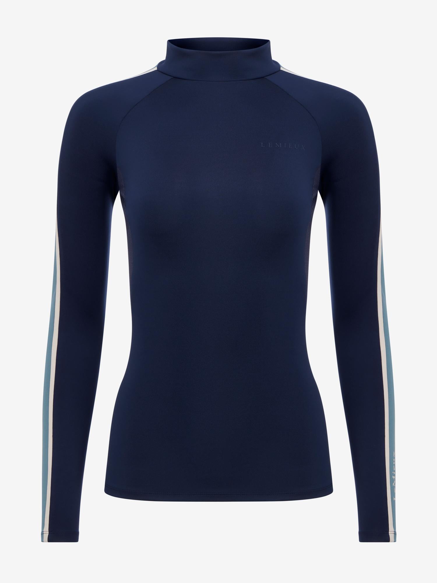 LeMieux Talia High Neck Base Layer Navy