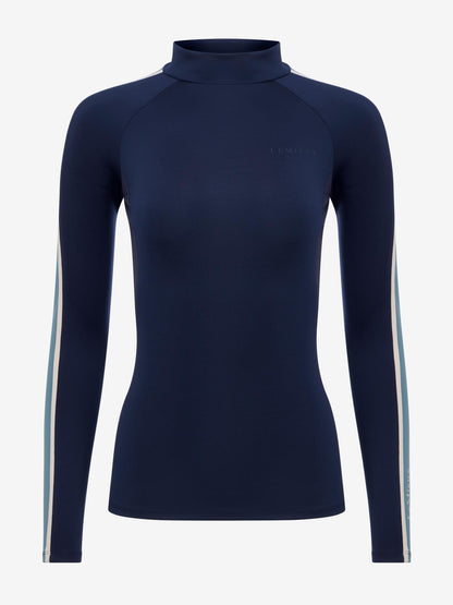 LeMieux Talia High Neck Base Layer Navy