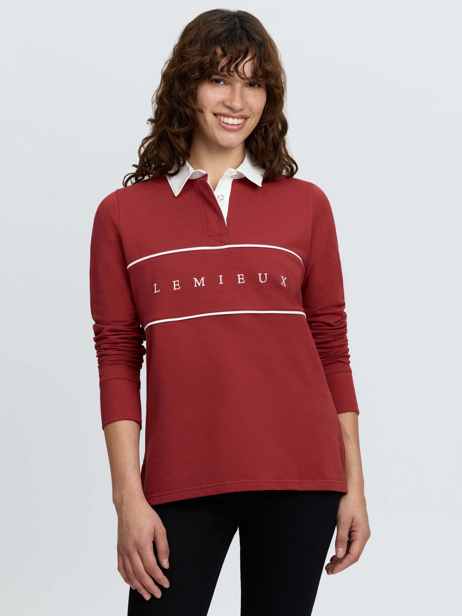 LeMieux Rochelle Rugby Shirt Russet