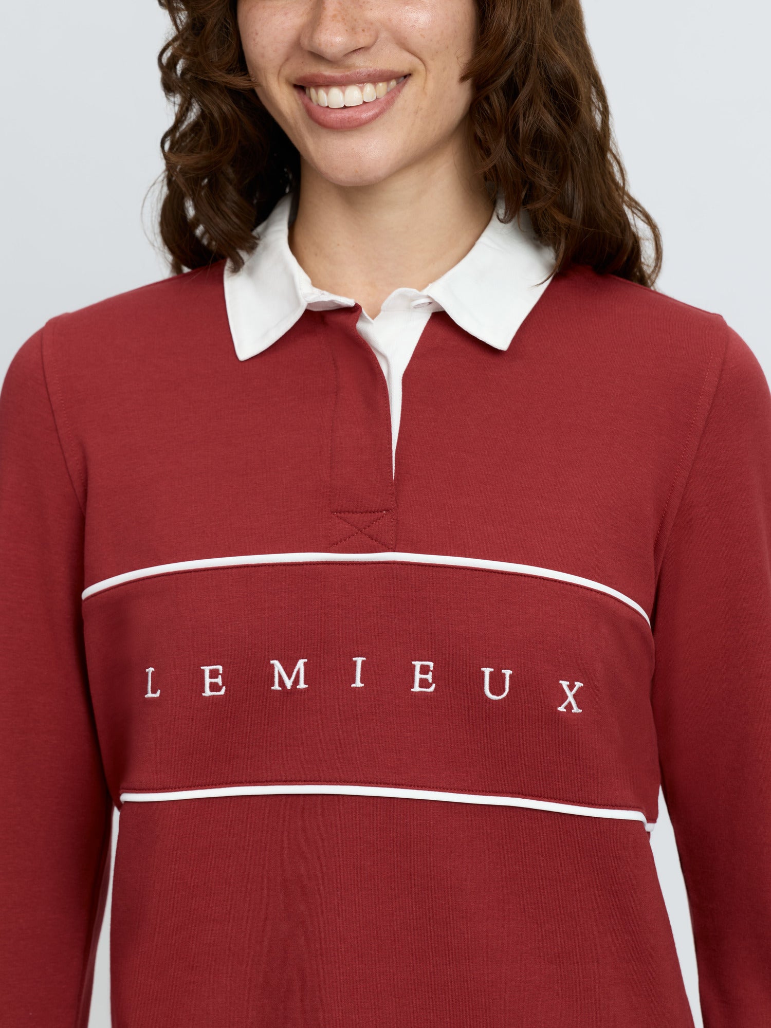 LeMieux Rochelle Rugby Shirt Russet